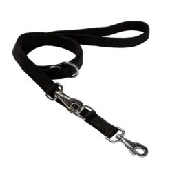 Adori Traininglijn Nylon Zwart - Hondenriem - 200x2.5 Cm