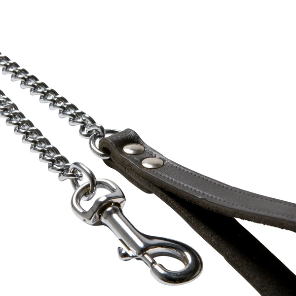 Adori Kettinglijn Met Handvat Softleder Bruin 1 Adori Kettinglijn Met Handvat Softleder Bruin