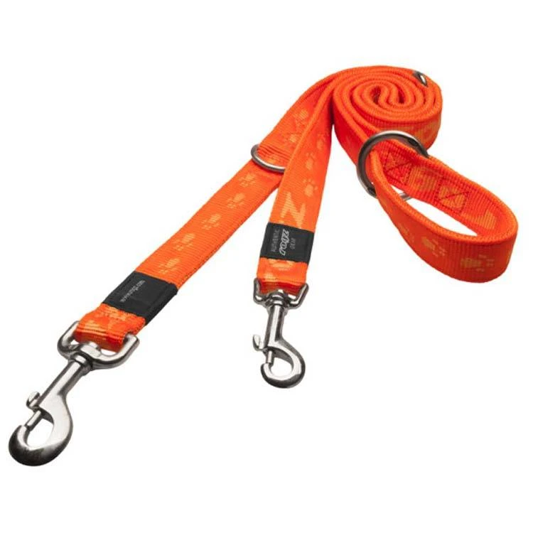 ROGZ Hondenriem Multi Purpose Alpinist Oranje 1 ROGZ Hondenriem Multi Purpose Alpinist Oranje