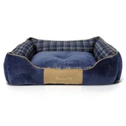 Scruffs Highland Box Bed - Blauw - L