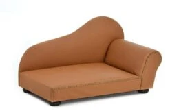 Hondenmand Ottomane Kunstleer Bruin