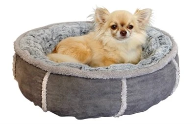 Rosewood Hondenmand Pluche Donut Grijs 51x51x13 Cm 1 Rosewood Hondenmand Pluche Donut Grijs 51x51x13 Cm