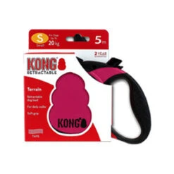 KONG Retractable Leash Terrain - S - Roze