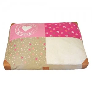 Lief! Girls Loungekussen Patchwork - 100 X 70 Cm