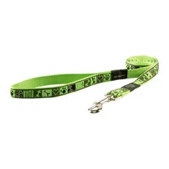 Rogz Hondenlijn - Armed Response XL - Lime Juice