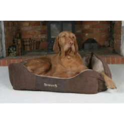 ROGZ || Beeztees || Hunter Winkel -ROGZ || Beeztees || Hunter Winkel scruffs chester box bed hondenmand chocolate
