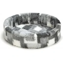 Beeztees Teddy Hondenmand Patch Grijs 70 Cm